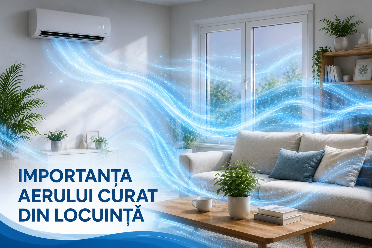 Cum te ajută aparatul de aer condiționat să îmbunătățești calitatea aerului din locuință?