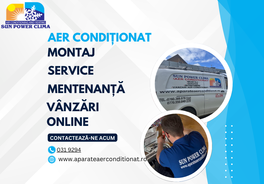Montaj aer condiționat București și Ilfov – Experiență, profesionalism și prețuri transparente