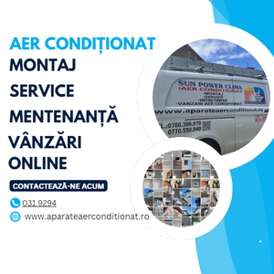 Aparat de aer conditionat cu montaj inclus - Sun Power Clima