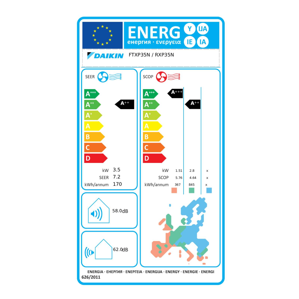 Daikin Comfora 12000 BTU Inverter – Sun Power Clima [5]