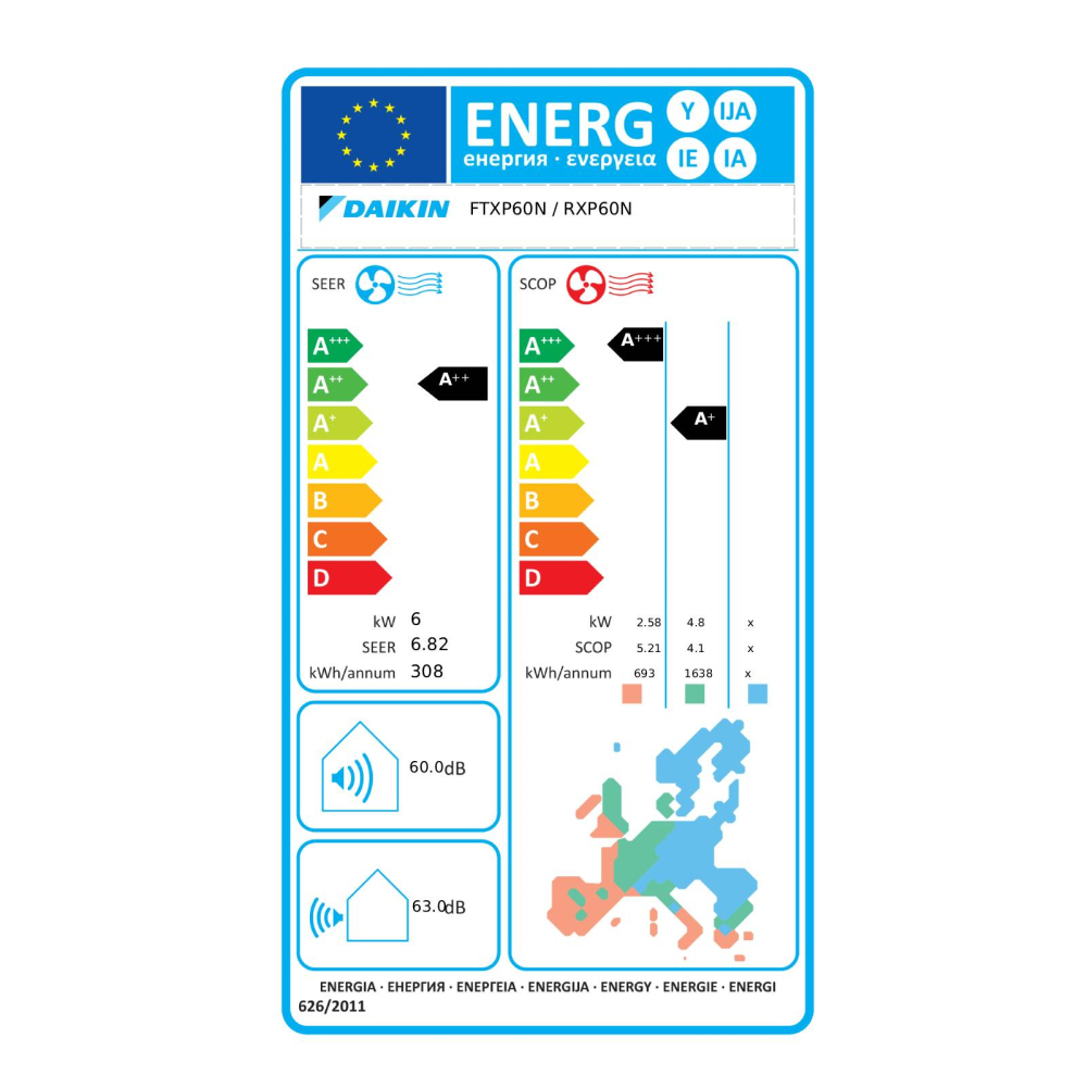 Daikin Comfora 21000 BTU Inverter – Sun Power Clima [5]
