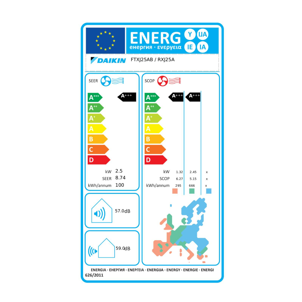 Daikin Emura Bluevolution 9000 BTU – Sun Power Clima [7]