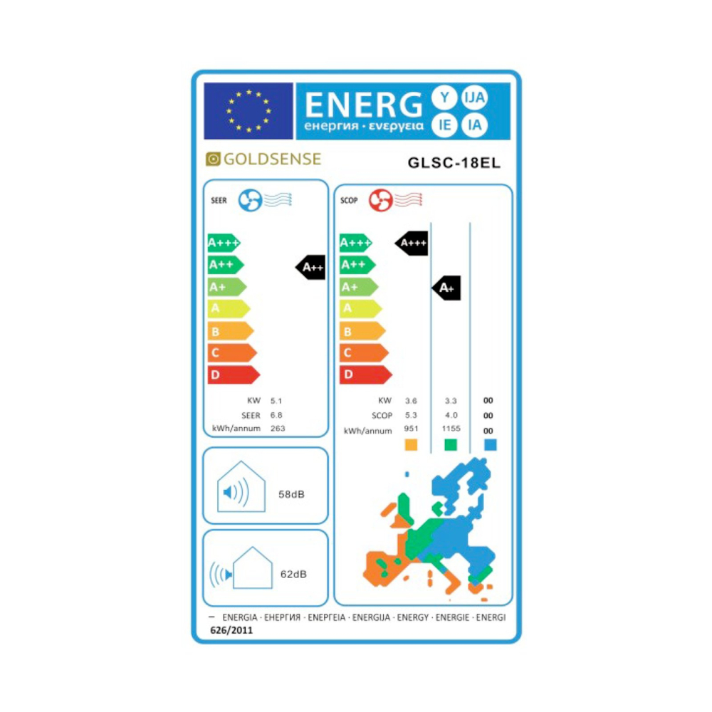 Aer condiționat Goldsense New Elite 18000 BTU - Sun Power Clima [4]
