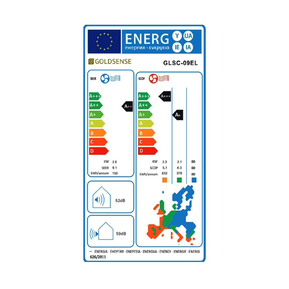 Aer condiționat Goldsense New Elite 9000 BTU - Sun Power Clima [4]