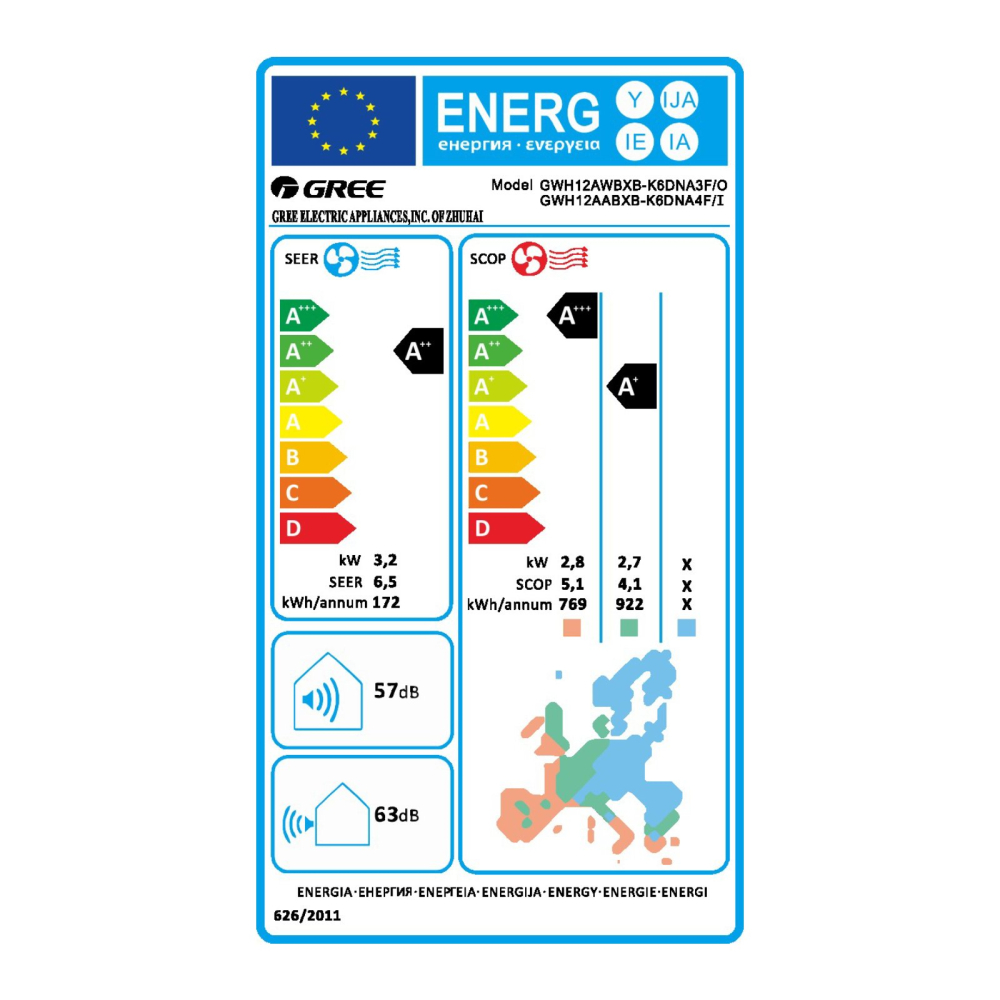 Aparat de aer conditionat Gree Bora A4 12000 BTU montaj inclus - Sun Power Clima [5]