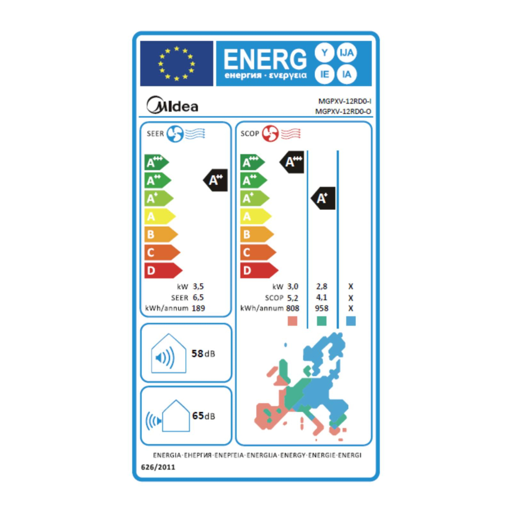 Aparat aer condiționat Midea Solunar Lite 12000 BTU | Montaj București Ilfov | Sun Power Clima [6]