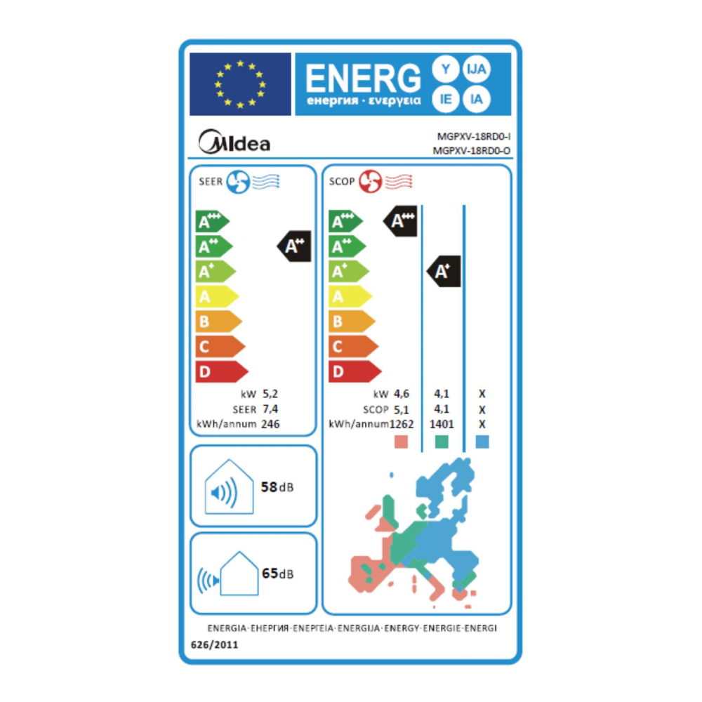 Aparat aer condiționat Midea Solunar Lite 18000 BTU | Montaj București Ilfov | Sun Power Clima [6]