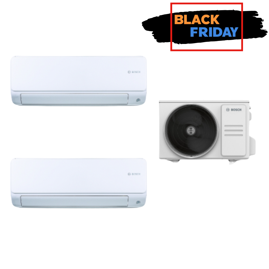 Aparat de aer conditionat multisplit Bosch cu doua unitati interne Climate 6000i 12000 BTU - Sun Power Clima [1]
