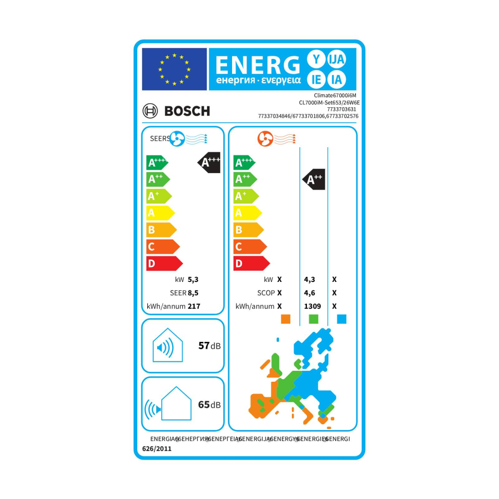 Bosch Multisplit 7000M – 2 Unități Interne 7000i - 9000 BTU - Sun Power Clima [5]