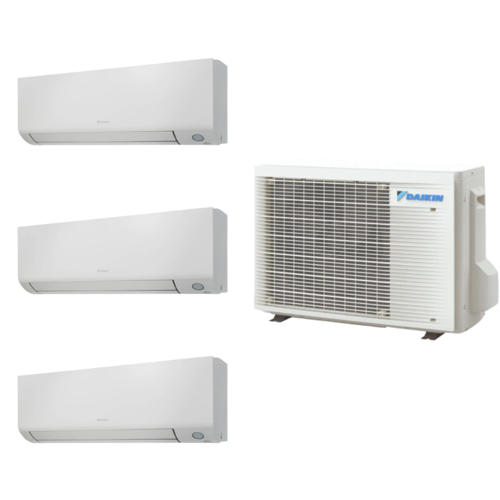 Aparat de aer conditionat multisplit Daikin Bluevolution cu doua unitati interne Perfera 9000 si una de 12000 BTU - Sun Power Clima [1]