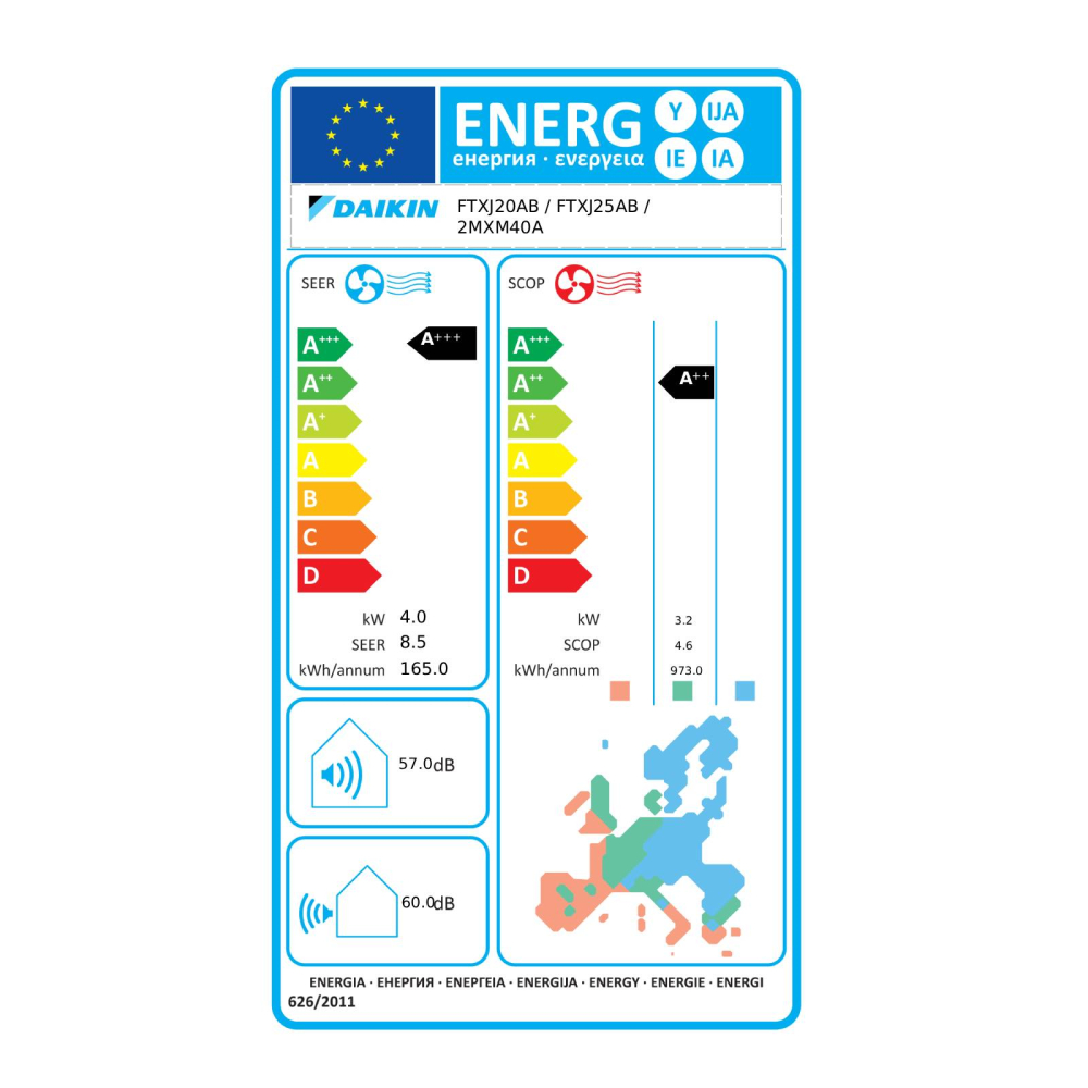 Aer condiționat multisplit Daikin Emura 7000 + 9000 BTU | Montaj București Ilfov | Sun Power Clima [6]