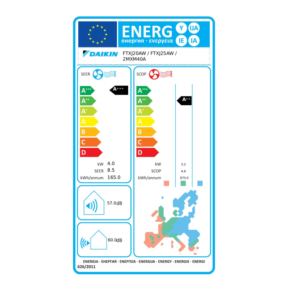 Aer condiționat multisplit Daikin Emura 7000 + 9000 BTU | Montaj București Ilfov | Sun Power Clima [5]