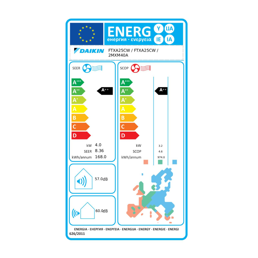 Aparat aer condiționat multisplit Daikin 2x Stylish 9000 BTU White | Sun Power Clima [6]