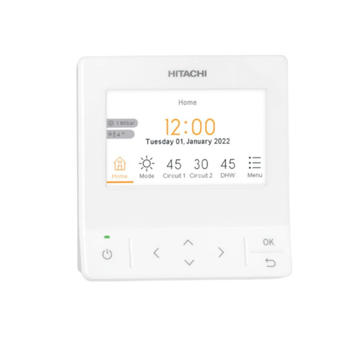Pompa caldura aer-apa 14kw HITACHI cu boiler integrat, RWD-5.0NW1E-220S+RAS-5WHNPE, Trifazata - Sun Power Clima [3]