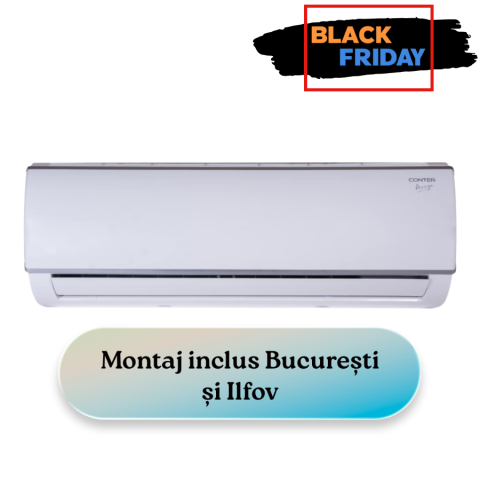 Promotii cu montaj inclus - Aer conditionat CONTER BREEZE 12000 BTU montaj inclus - Sun Power Clima