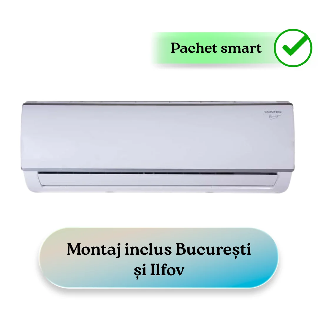 Aer conditionat single-split - Aer conditionat CONTER BREEZE 12000 BTU montaj inclus - Sun Power Clima