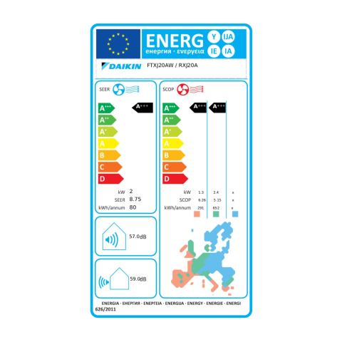 Daikin Emura Bluevolution 7000 BTU – Sun Power Clima [6]