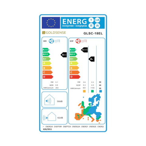 Aer condiționat Goldsense New Elite 18000 BTU - Sun Power Clima [3]