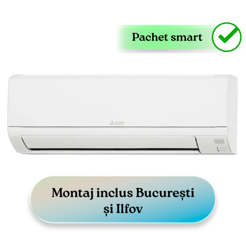 Promotii cu montaj inclus - Aparat de aer conditionat Mitsubishi Electric MSZ-HR35VF 12000 BTU montaj inclus - Sun Power Clima
