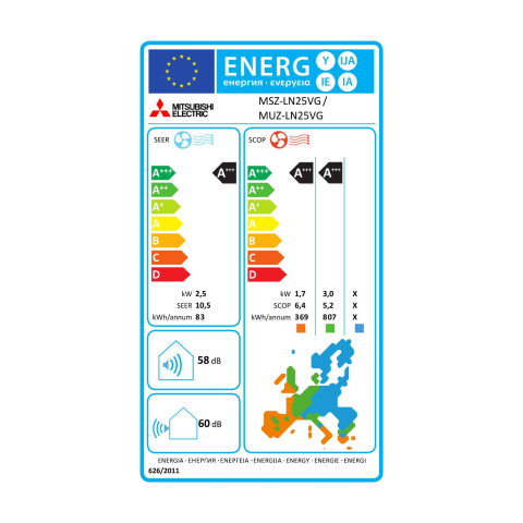 Aer Conditionat Mitsubishi Kirigamine Style MSZ-LN25VG2R / MUZ-LN25VG2 R32 Inverter 9000 BTU Ruby Red - Sun Power Clima [4]