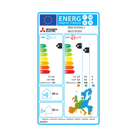 Aer Conditionat Mitsubishi Kirigamine Style MSZ-LN35VGV / MUZ-LN35VG2 12000 BTU Pearl White - Sun Power Clima [4]
