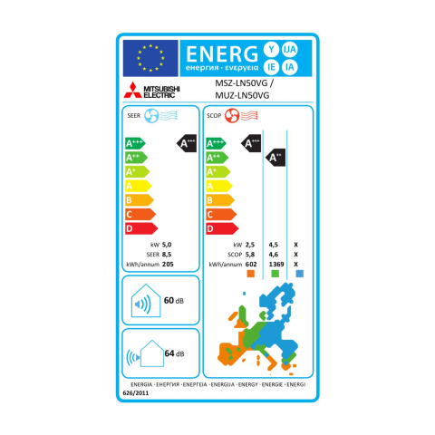 Aer Conditionat Mitsubishi Kirigamine Style MSZ-LN50VG2W / MUZ-LN50VG2 Inverter 18000 | Sun Power Clima [4]