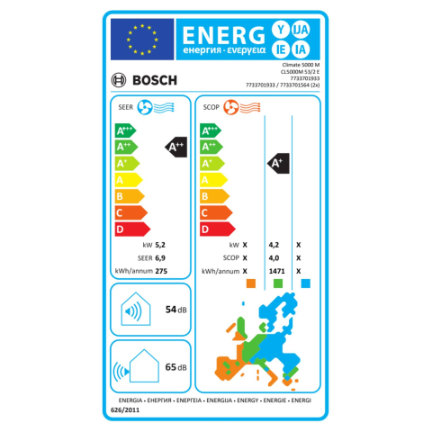 Aer condiționat multisplit Bosch 2x12000 BTU | 2 camere | Sun Power Clima [5]