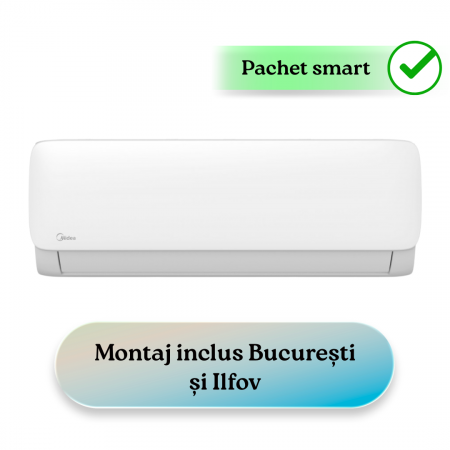 Aer conditionat Midea - Aparat de aer conditionat Midea Xtreme Fresh 12000 BTU - Sun Power Clima