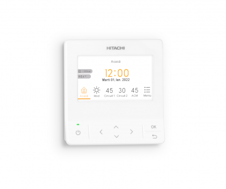 Pompa de caldura aer-apa, Hitachi, model Yutaki S, Putere utila maxima incalzire 6 kW, tip split , alimentare monofazata R32 - Sun Power Clima [3]