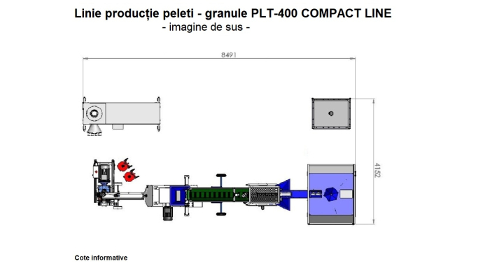 Linie producție peleti - granule PLT-400 COMPACT LINE [2]