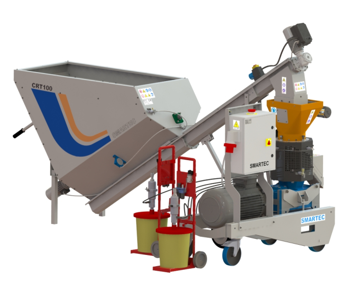 Linie producție peleti - granule PLT-400 START-UP [5]