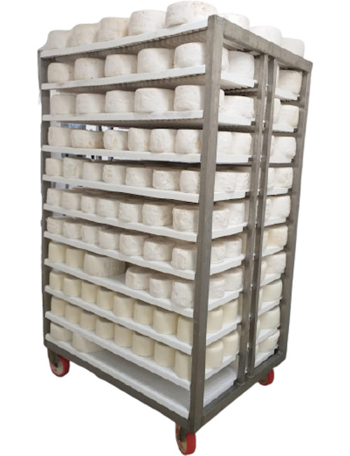 Raft inox cu poliță PP [3]