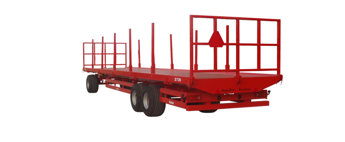 Remorcă transport baloți [4]