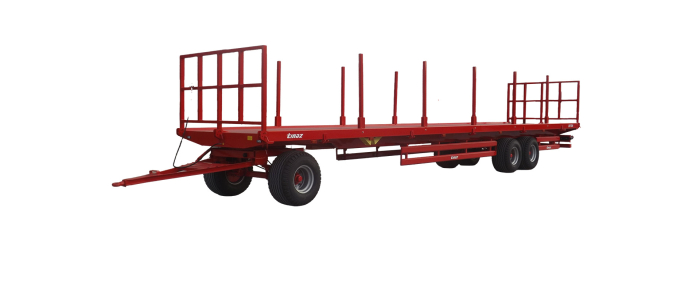 Remorcă transport baloți [6]