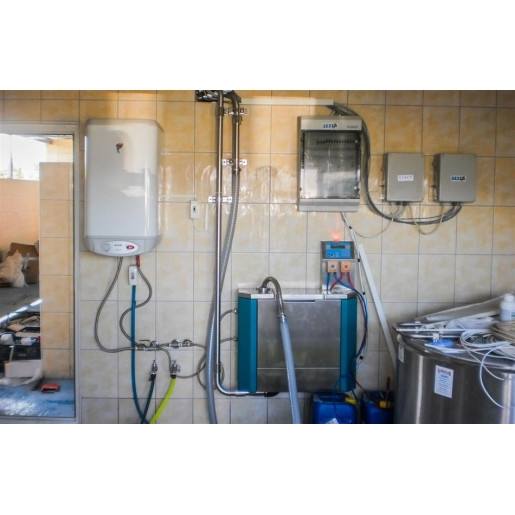 Sala de muls oi-capre, În Linie, cu Pulsatoare Electronice [2]