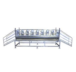 Stand blocare și hrănire oi/capre cu Rampe [3]
