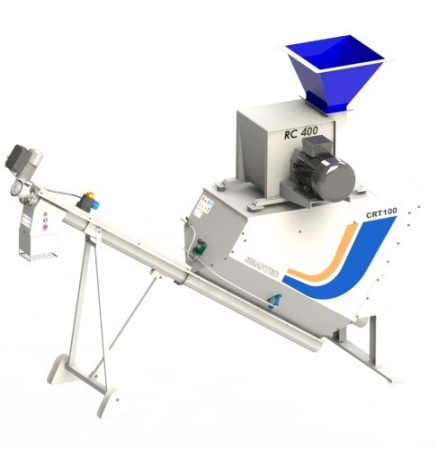 Accesorii linii productie peleti - granule - Ansamblu șnec distribuitor CRT-200