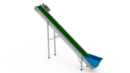 Accesorii linii productie peleti - granule - Banda transportoare NT3X300 ET TM