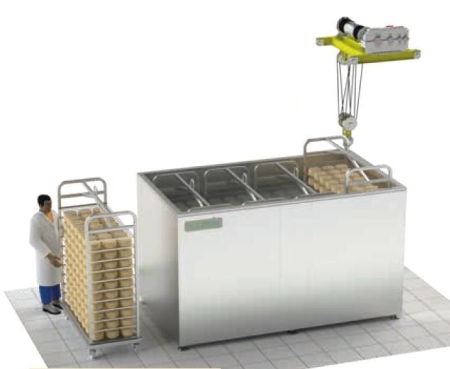 Accesorii Prelucrare lapte - Bazin saramurare brânză