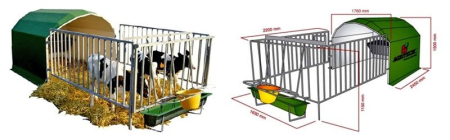 Diverse - Boxe pentru viței AGRIBOX 3