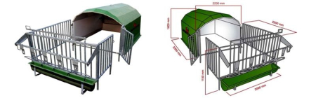 Diverse - Boxe pentru viței AGRIBOX 5