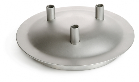 Bidon - Capac inox pentru bidon 40L - 3 iesiri,  ø191 mm