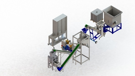 LINII PRODUCTIE PELETI - Linie producție peleți PLT-800 COMPACT LINE