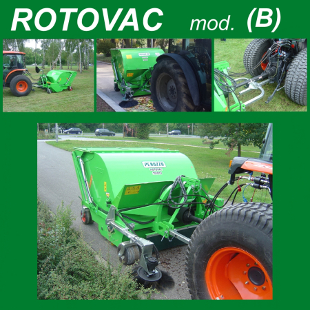 Curățenie - Măturătoare ROTOVAC 1600, stradală