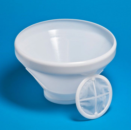 Tancuri răcire lapte - Pâlnie din plastic pentru lapte 34cm