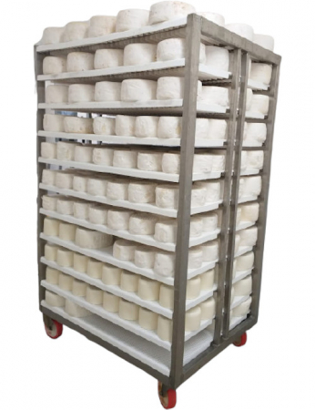 Raft inox cu poliță PP [2]