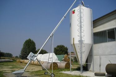 Accesorii linii productie peleti - granule - Siloz din fibră de sticlă