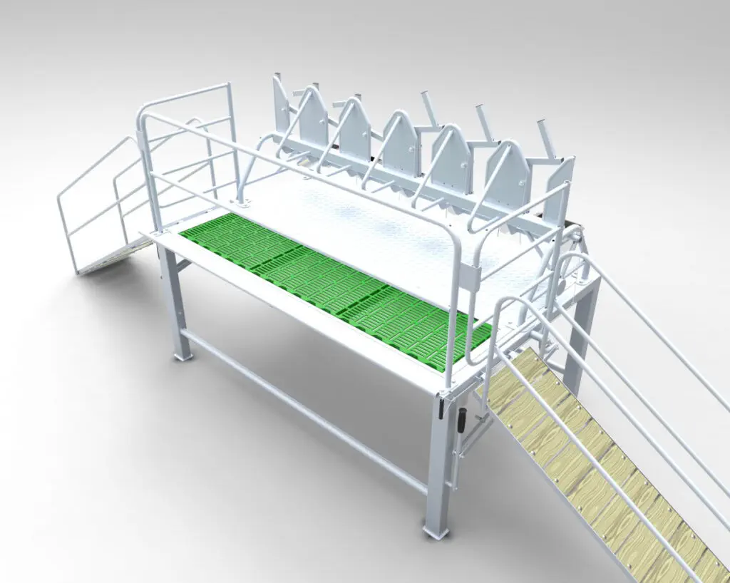 Stand blocare și hrănire oi/capre 1x6 [2]