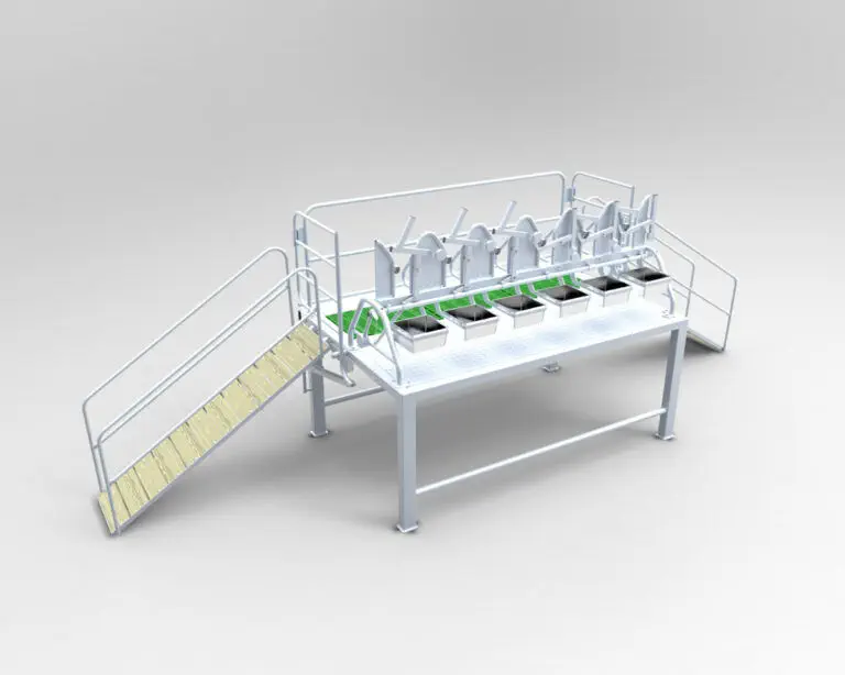 OFERTE ZOOTECH! - Stand blocare și hrănire oi/capre 1x6