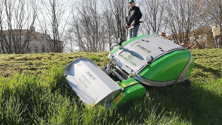 SPATII VERZI - Tocătoare iarbă ROBOFOX - ELECTRA
